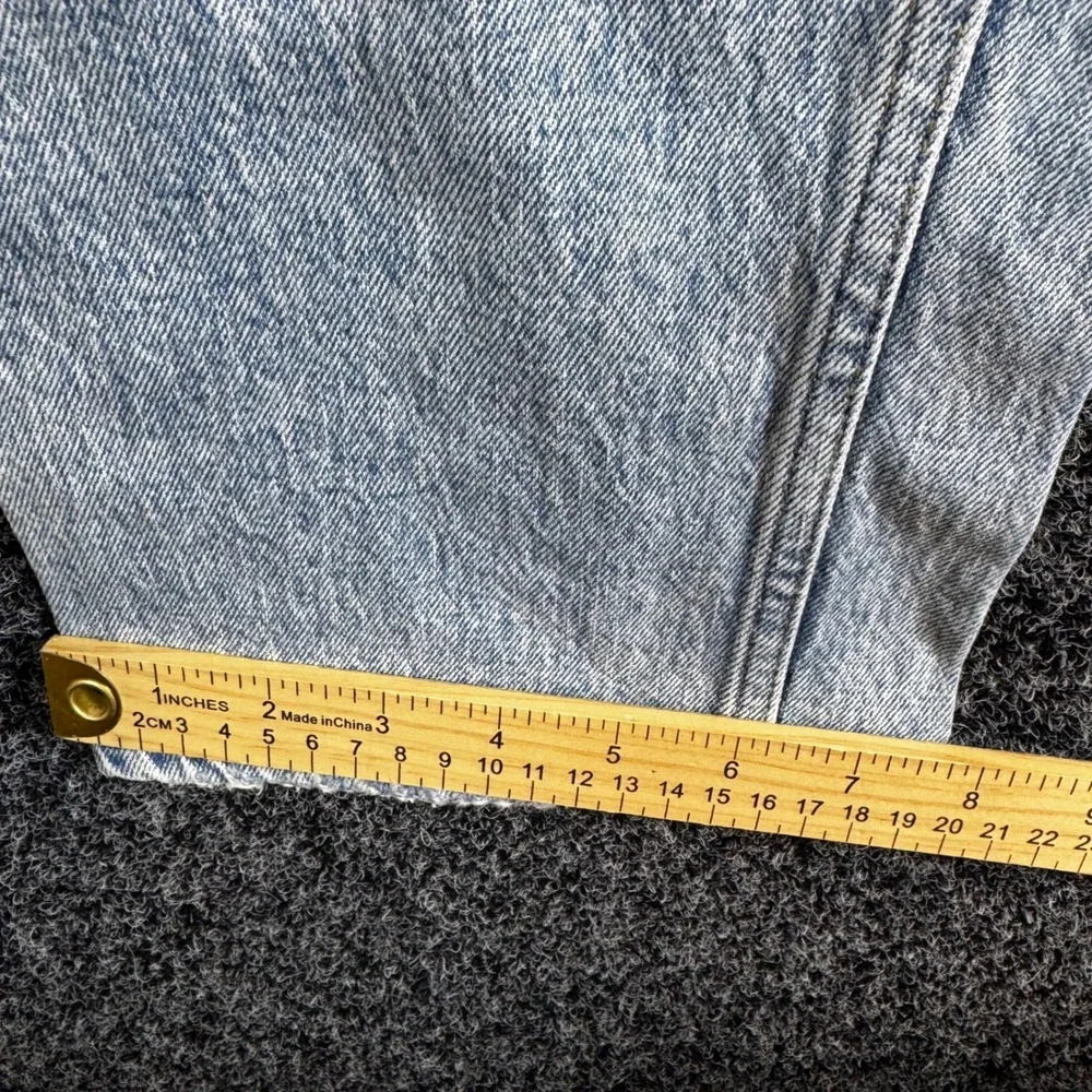 Abercrombie & Fitch‎ 90s Straight Ultra High Rise Light Wash Jeans Size 29 8R